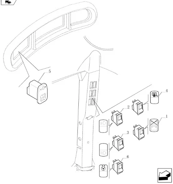87694321 - переключатель